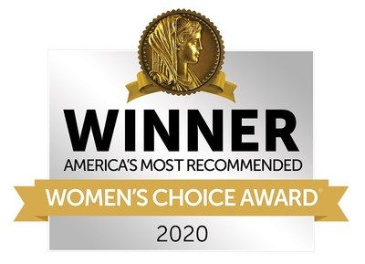 2013-2020 Women's Choice Award: America's Most Recommended 
